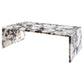 TCSC | Calacatta Viola Marble Plain Design Coffee Table Polished (W)20" (L)36" (H)12"