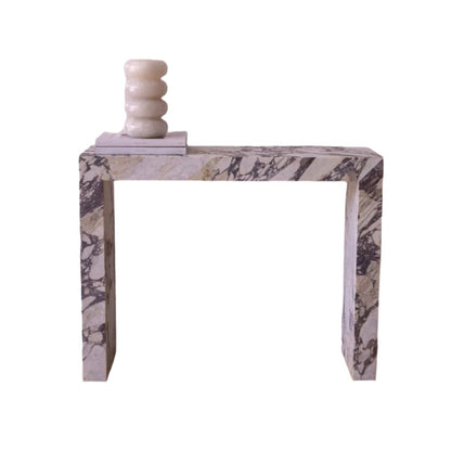 TCSC | Calacatta Viola Marble Rectangular Console Polished (W)12" (L)40" (H)30"