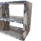 Calacatta Viola Marble End/Side Table, Nightstand Polished (W)14" (L)18" (H)18"