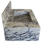 TCSC | Calacatta Viola Marble Rectangular Wall-mount Bathroom Sink with 8" Backsplash (W)21" (L)34" (H)10"