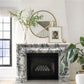 TCSC | Calacatta Viola Marble Hand-carved Fireplace Mantel Polished (W)16.5" (L)61" (H)52"