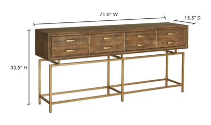 Moe's Carpentry & Woodworking ANNECY CONSOLE TABLE