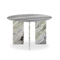 Moe's CELIA ROUND DINING TABLE GREEN ONYX MARBLE