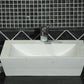 Classic White Limestone Rectangular Above Vanity Bathroom Sink Honed (W)16" (L)20" (H)4"