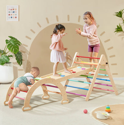 Tiny Land climbing set Tiny Land® 5-in-1 Rainbow climbing set