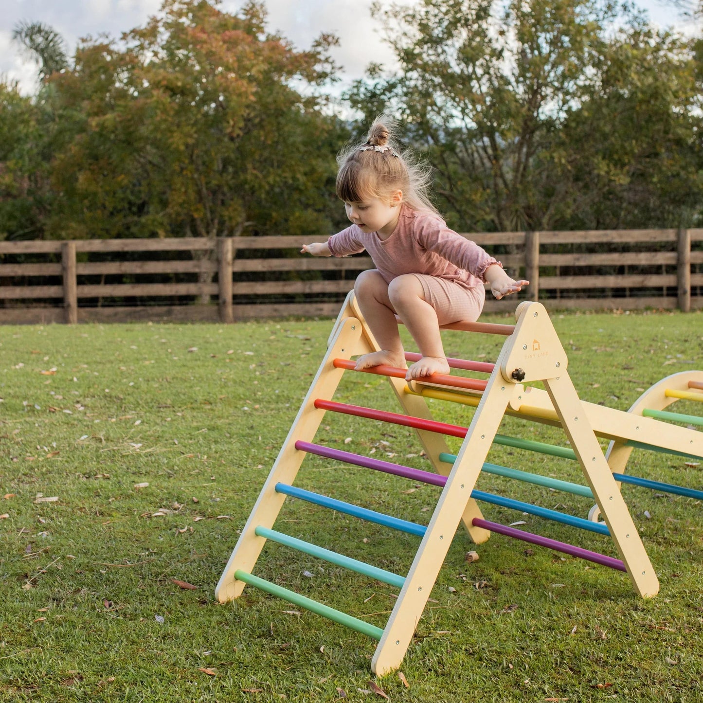 Tiny Land climbing set Tiny Land® 5-in-1 Rainbow climbing set