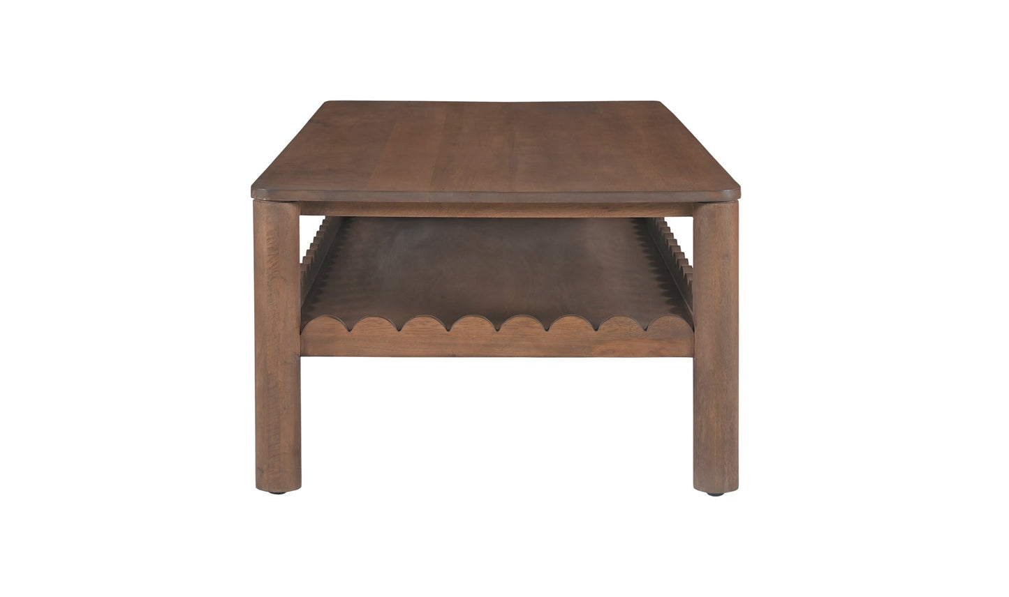 Moe's Coffee Table WILEY COFFEE TABLE VINTAGE BROWN