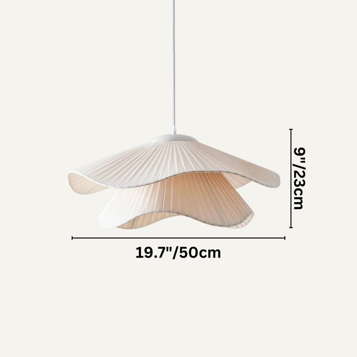 Residence Supply 9" x 19.7" / 23 x 50cm Colmi Pendant Light