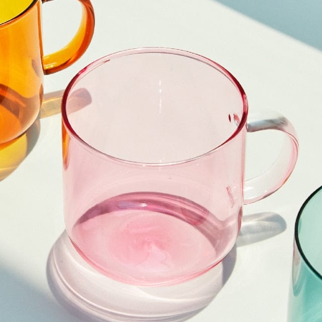 Kanyon Shop Colorful Glass Coffee Cups