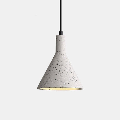 Residence Supply Gray / Warm Light (3000K) / 8.2" x 7.0" / 21cm x 15cm Cono Pendant Light