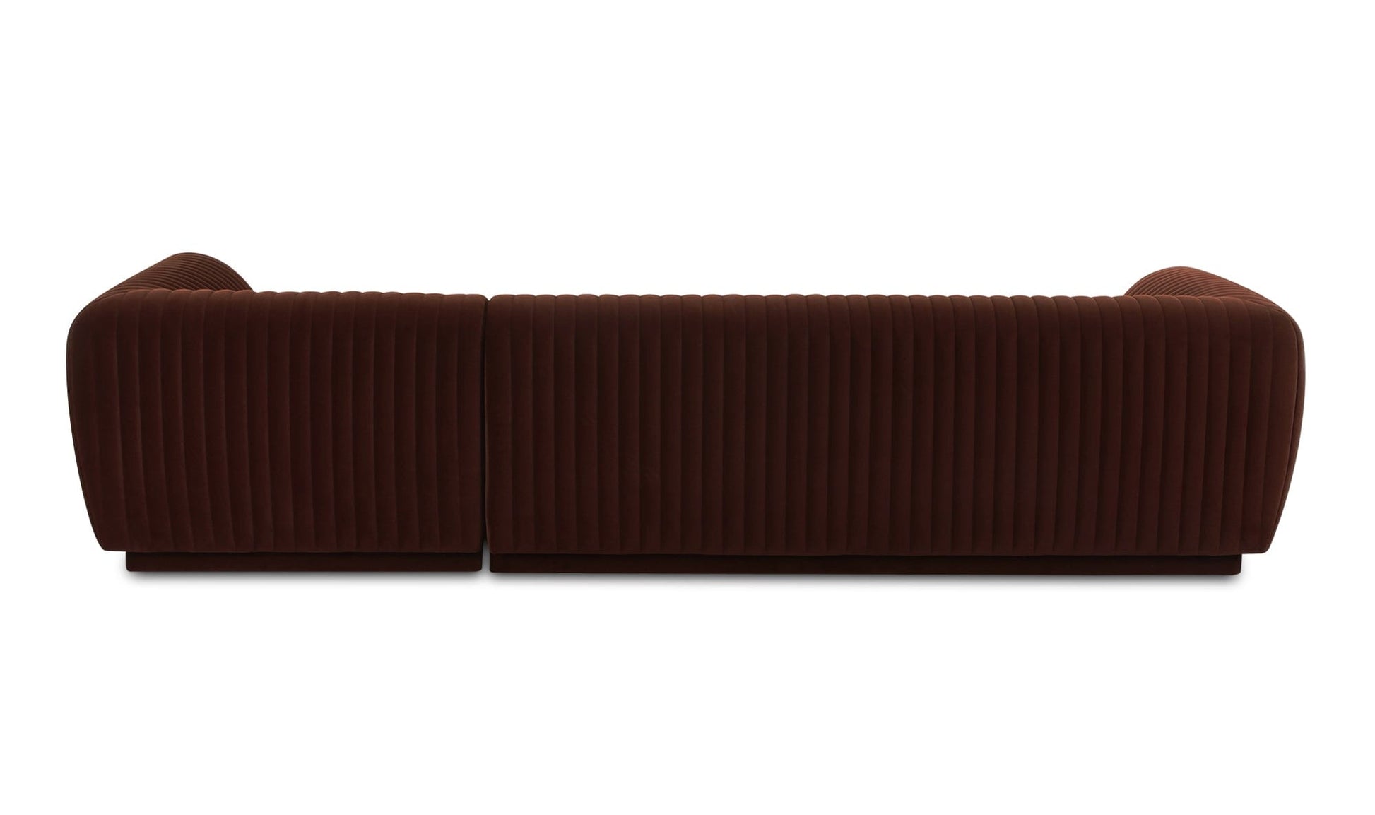 Moe's Copy of ZANDRO SECTIONAL RIGHT- WARM BROWN