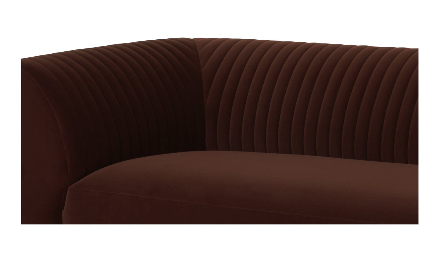 Moe's Copy of ZANDRO SECTIONAL RIGHT- WARM BROWN