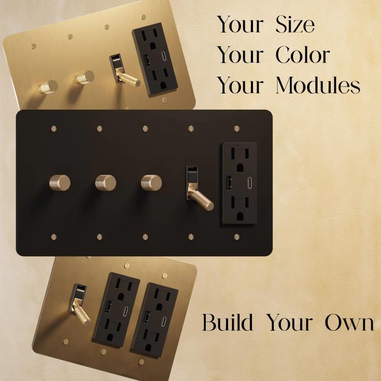 Custom Brass Light Switch (Build Your Own)