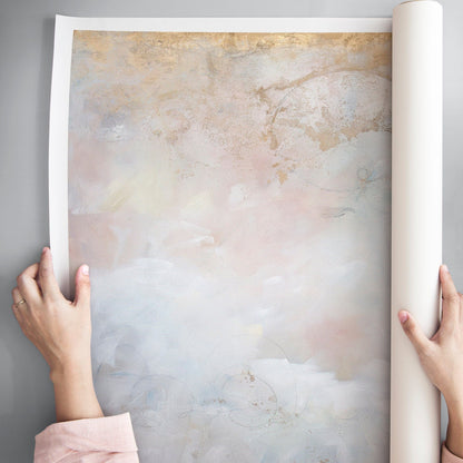 Julia Contacessi Fine Art Custom Canvas Print Blushing Breeze - Canvas Print