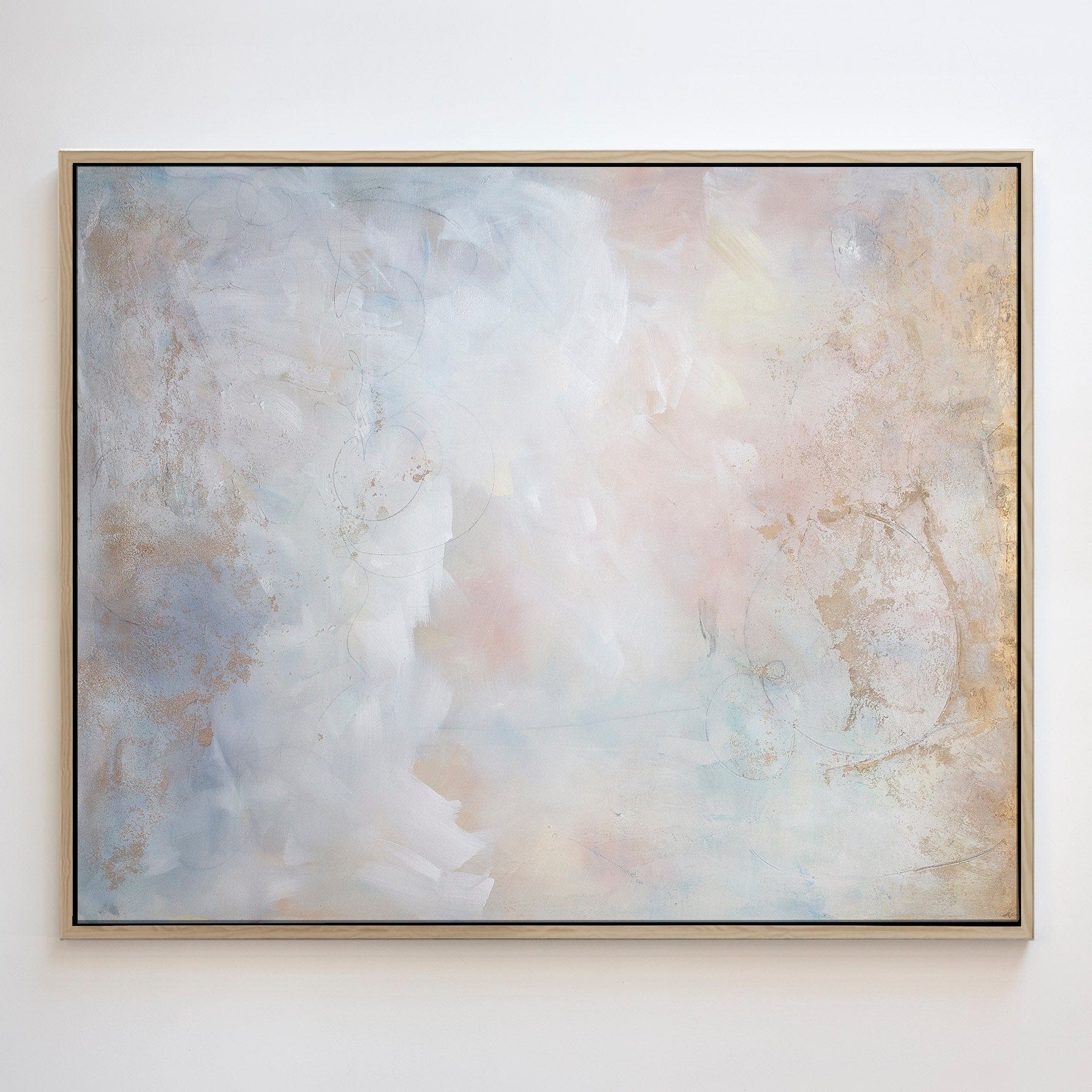 Julia Contacessi Fine Art Custom Canvas Print Blushing Breeze - Canvas Print