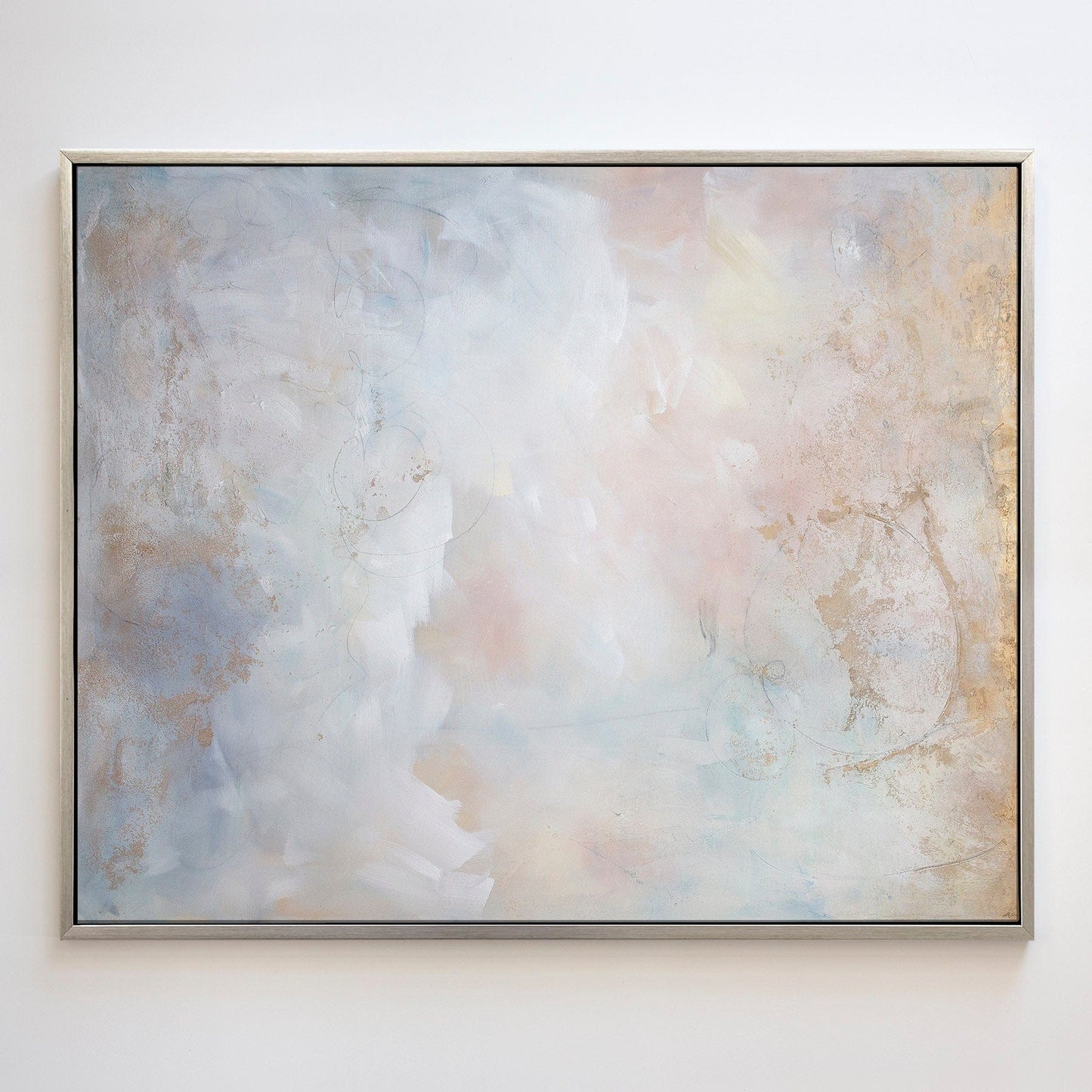 Julia Contacessi Fine Art Custom Canvas Print Blushing Breeze - Canvas Print