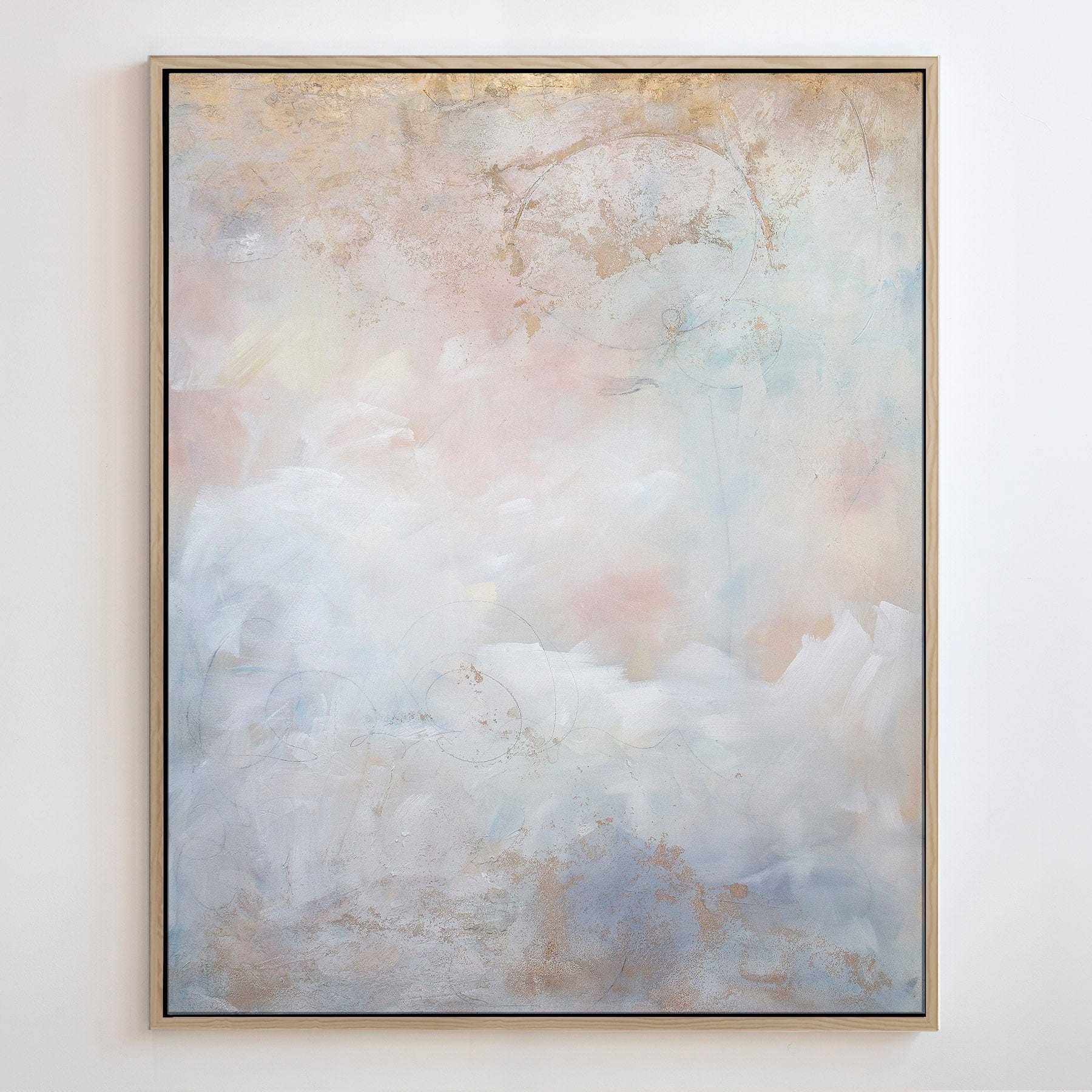 Julia Contacessi Fine Art Custom Canvas Print Blushing Breeze - Canvas Print