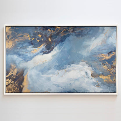 Julia Contacessi Fine Art Custom Canvas Print Gallery Wrapped / White / 36x60 Celestial Sapphire - Canvas Print