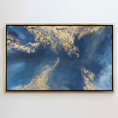 Julia Contacessi Fine Art Custom Canvas Print Gallery Wrapped / Gold / 48x80 Decadence - Canvas Print