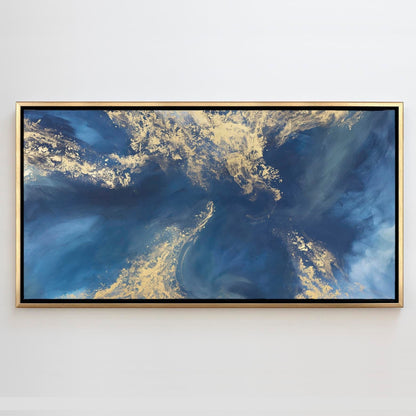 Julia Contacessi Fine Art Custom Canvas Print Gallery Wrapped / Gold / 40x80 Decadence - Canvas Print