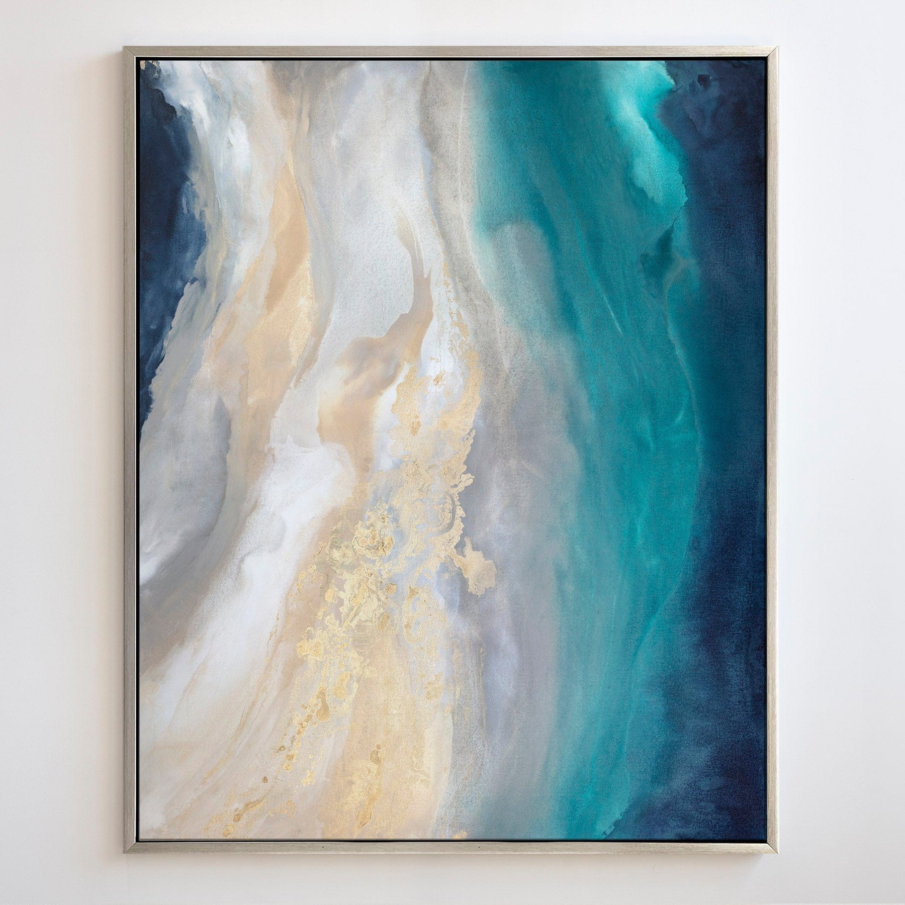 Julia Contacessi Fine Art Custom Canvas Print 48x60 / Gallery Wrapped - Vertical / Silver Dreamland - Canvas Print