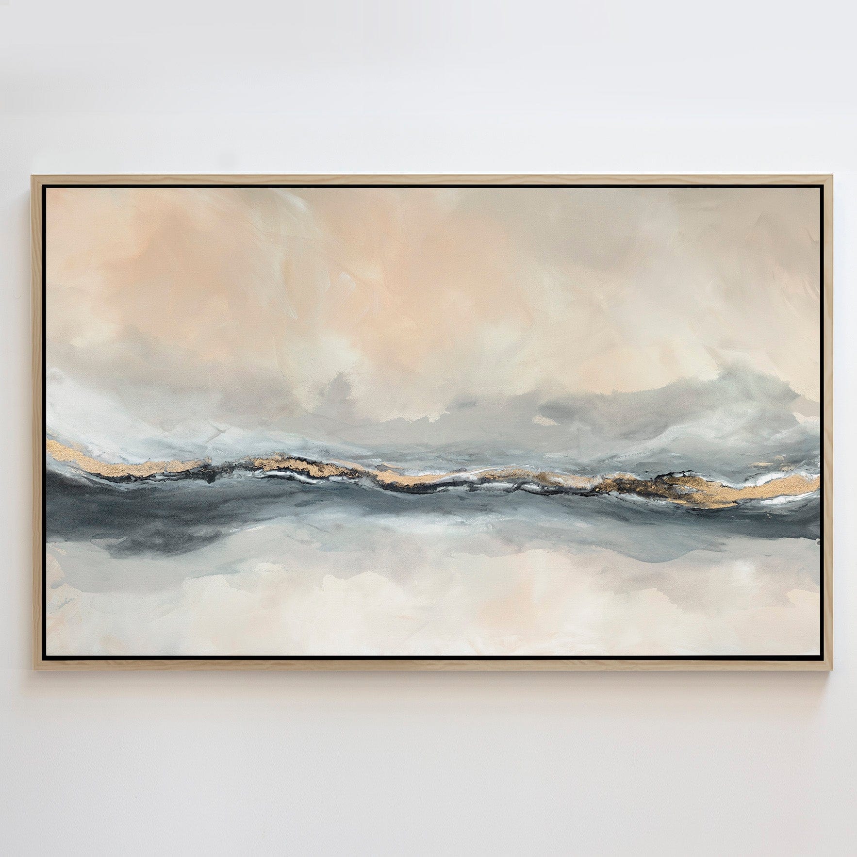 Julia Contacessi Fine Art Custom Canvas Print Gallery Wrapped / White Oak / 48x80 Golden Hour - Canvas Print