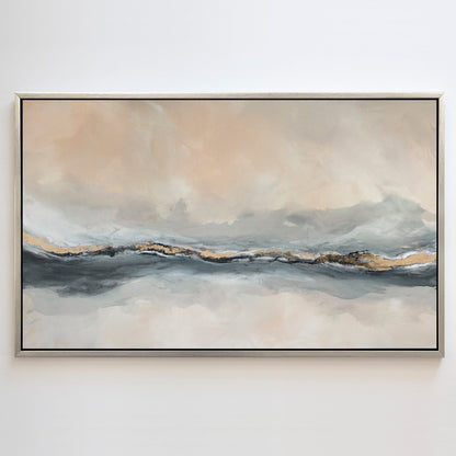 Julia Contacessi Fine Art Custom Canvas Print Gallery Wrapped / Silver / 48x80 Golden Hour - Canvas Print