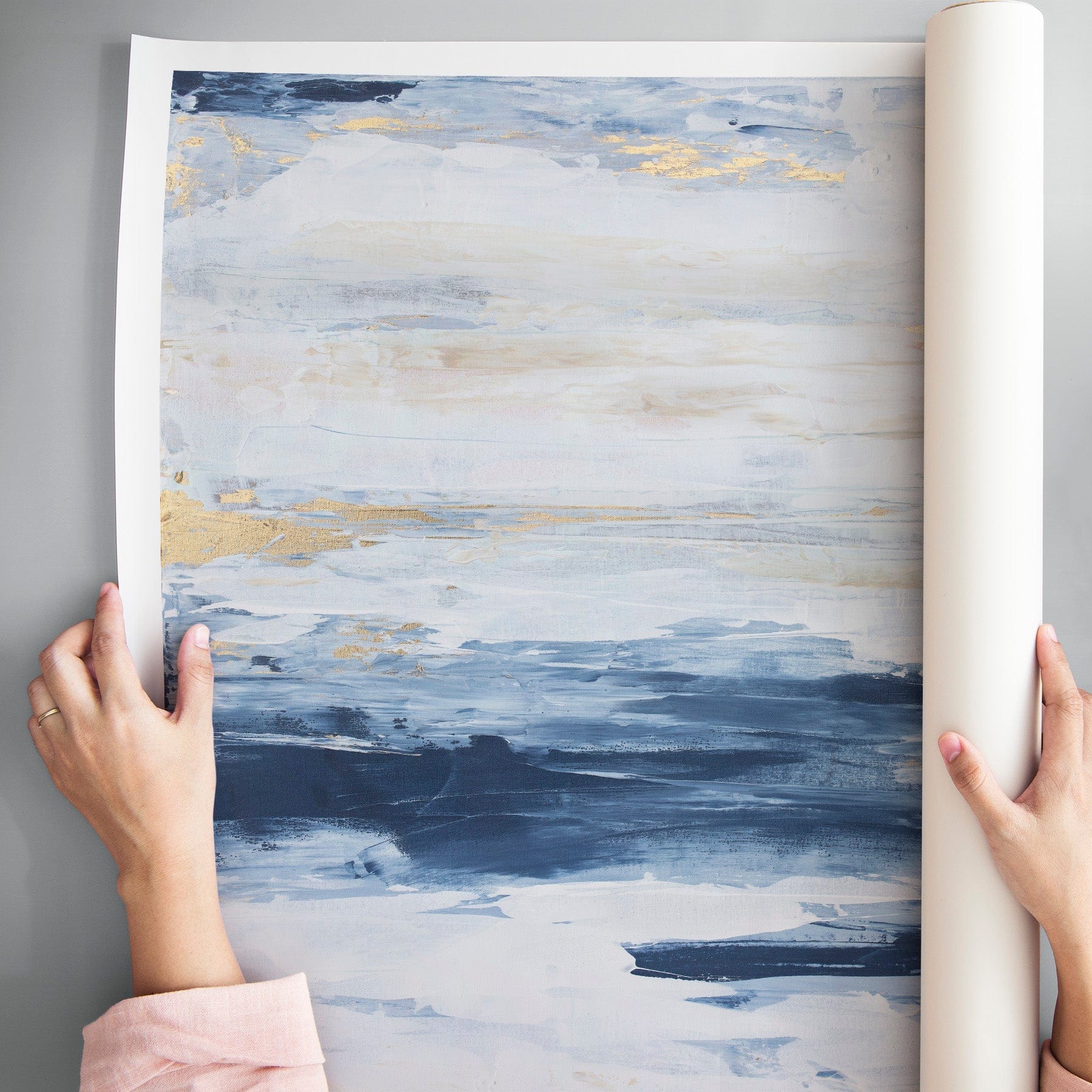 Julia Contacessi Fine Art Custom Canvas Print Salt Wash No. 1 - Canvas Print