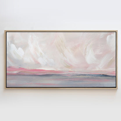 Julia Contacessi Fine Art Custom Canvas Print Sugar Dust in Pink - Canvas Print