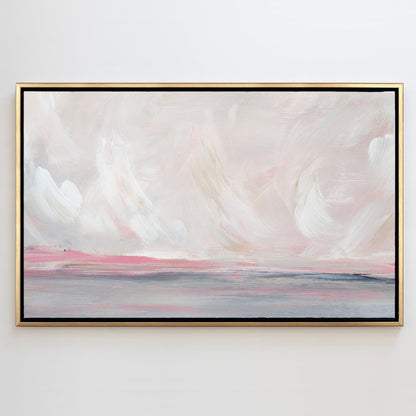 Julia Contacessi Fine Art Custom Canvas Print Sugar Dust in Pink - Canvas Print