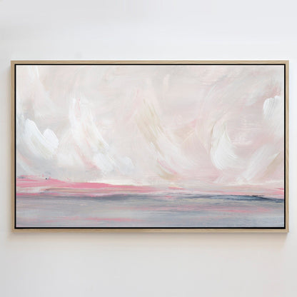 Julia Contacessi Fine Art Custom Canvas Print Sugar Dust in Pink - Canvas Print