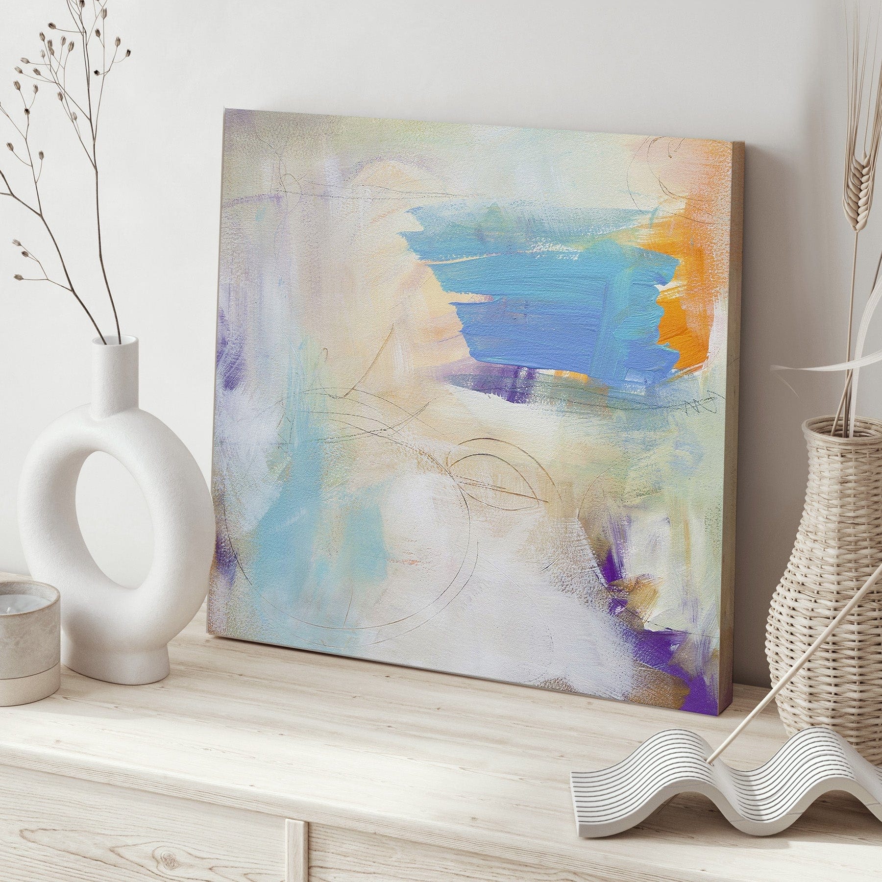 Julia Contacessi Fine Art Custom Canvas Print Swimming in Light - Canvas Print