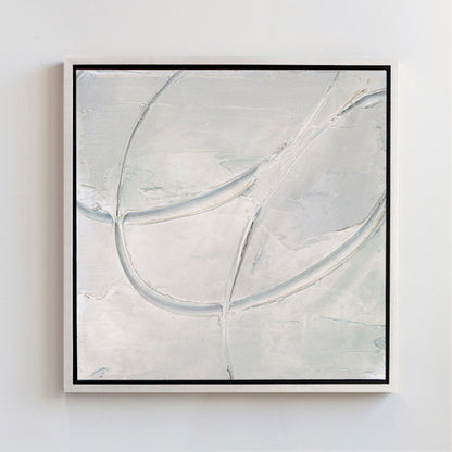 Julia Contacessi Fine Art Custom Canvas Print Gallery Wrapped / White / 24x24 Traces No. 5 - Canvas Print