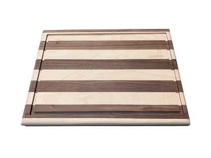 Best Redwood Cutting Boards Modern Mix Walnut and Maple Side grain Cutting Board