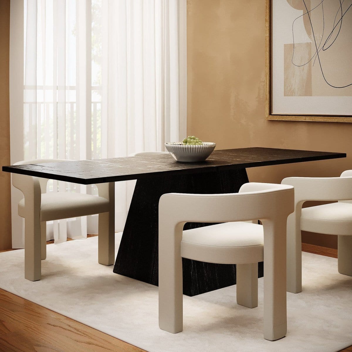 Residence Supply Darvo Black Dining Table