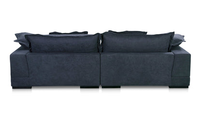 Moe's DAYDREAM SECTIONAL PERFORMANCE FABRIC- SLATE BLUE