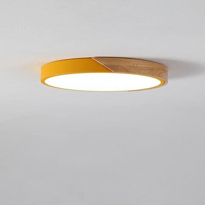 Residence Supply Yellow Round / Small - 9" x 9" / 23cm x 23cm - 18W / Warm White 3000K Delphi Ceiling Light