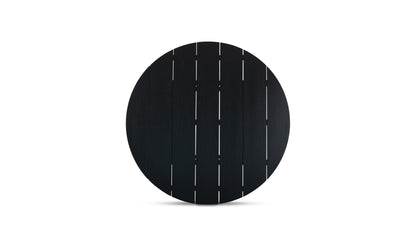 Moe's DELTA OUTDOOR DINING TABLE ROUND BLACK