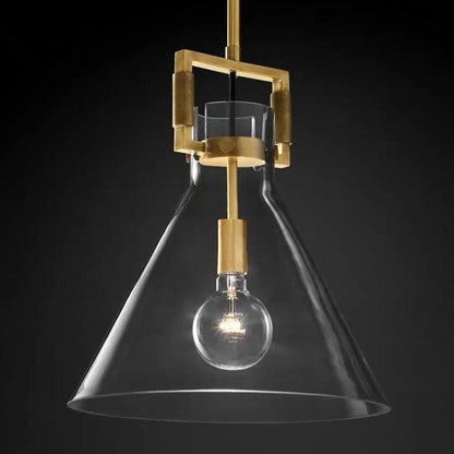 Residence Supply B - Transparent - 9.8" x 12.6" / 25cm x 32cm Dennise Pendant Light