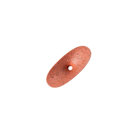 Dimple Coat Hook | Coral Terrazzo