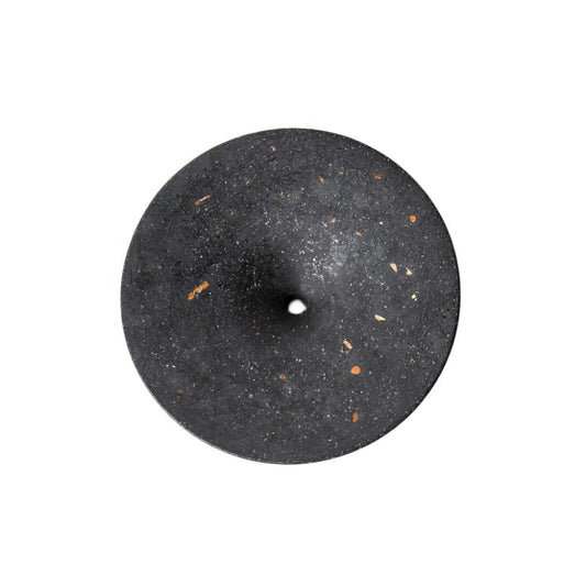 Dimple Wall Hook, Medium | Black Terrazzo