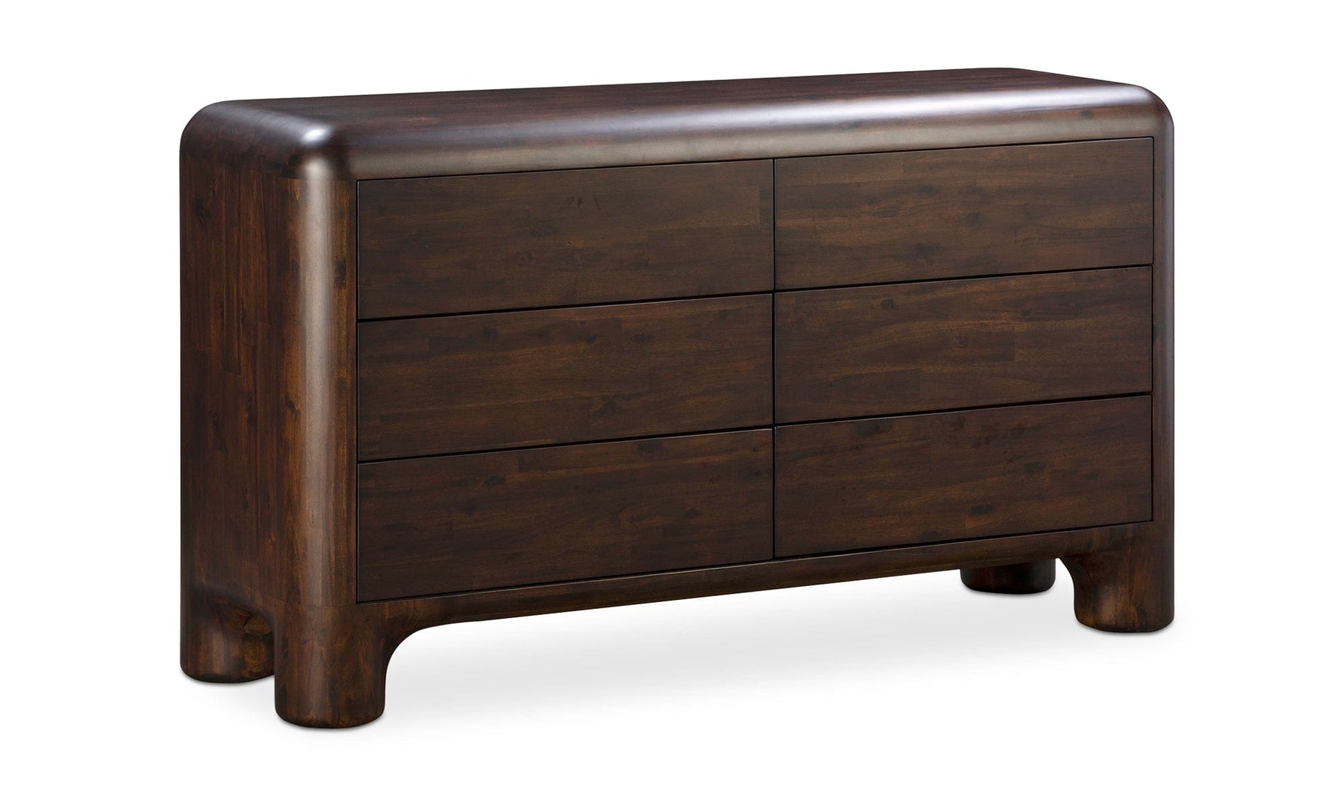 Moe's Dressers ROWAN 6 DRAWER DRESSER DARK BROWN