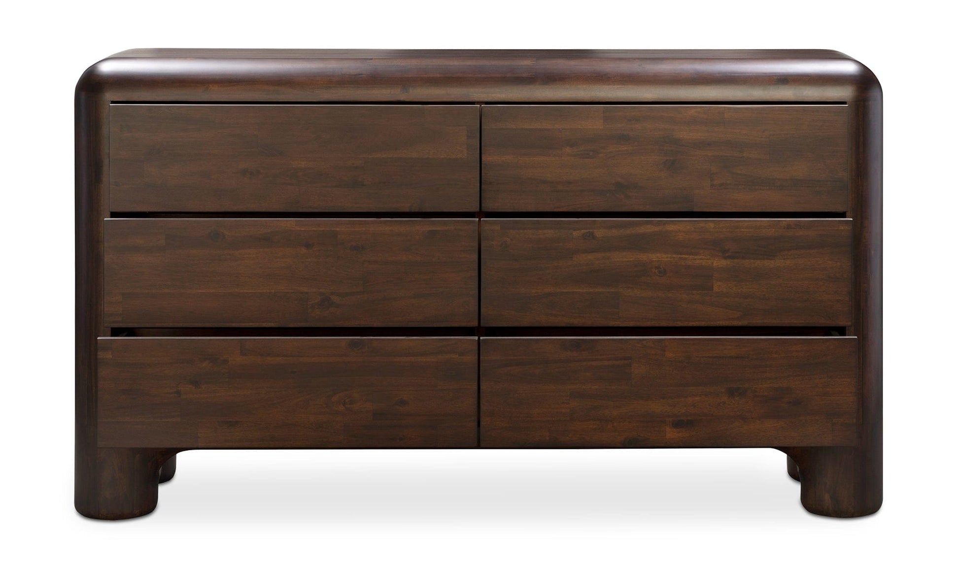 Moe's Dressers ROWAN 6 DRAWER DRESSER DARK BROWN