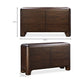 Moe's Dressers ROWAN 6 DRAWER DRESSER DARK BROWN