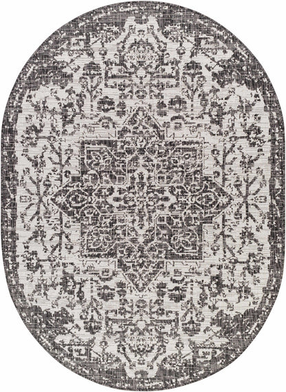 Charcoal Kilmacolm Area Rug.