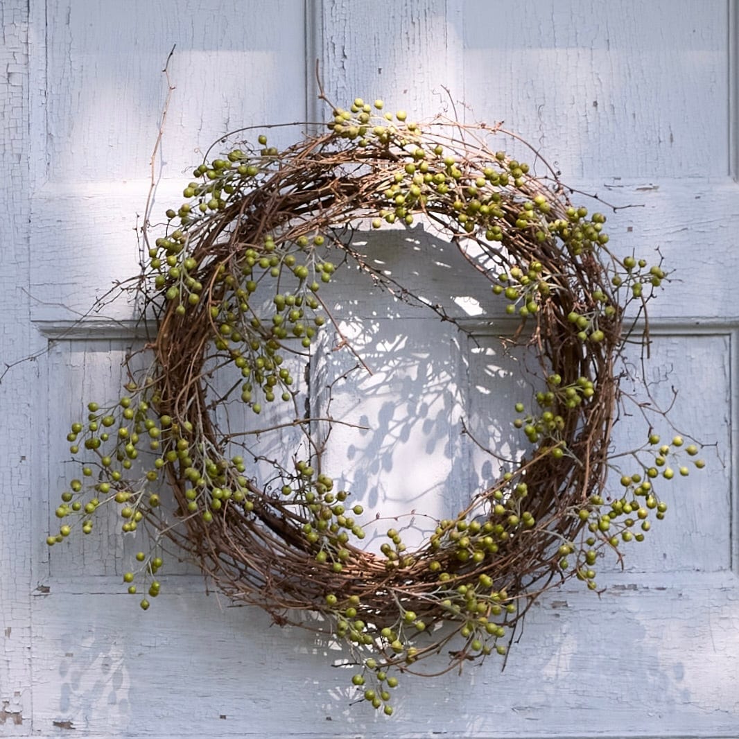 Bloomist Eco-Faux One Size EcoFaux Green Ilex Berry Wreath