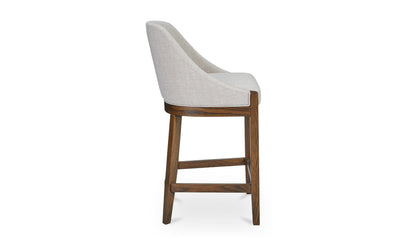 Moe's EDWARD COUNTER STOOL HEATHER BEIGE