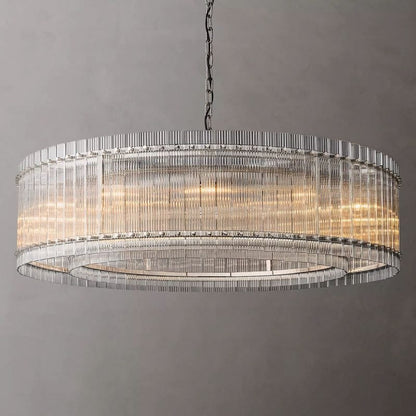 Residence Supply Polished Nickel / 60"x15" (152x38cm) Eikon Chandelier