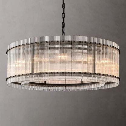 Residence Supply Matte Black / 48"x15" (122x38cm) Eikon Chandelier