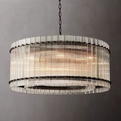 Residence Supply Matte Black / 37"x15" (94x38cm) Eikon Chandelier